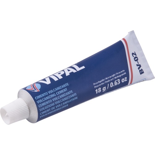 Cimento vulcanizante 18 g cx com 12 unidades - BV-02 Cimento vulcanizante 18 g cx com 12 unidades - BV-02