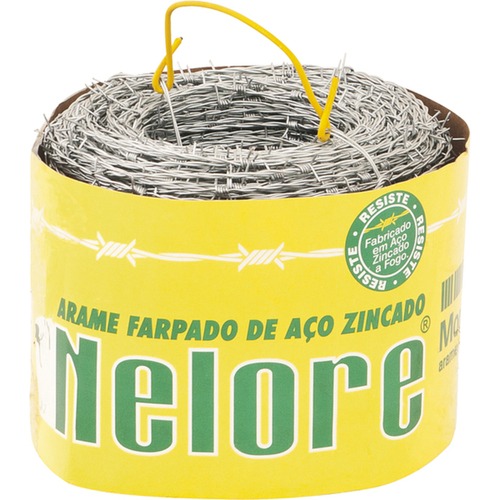 Arame farpado rolo com 500 metros - NELORE Arame farpado rolo com 500 metros - NELORE