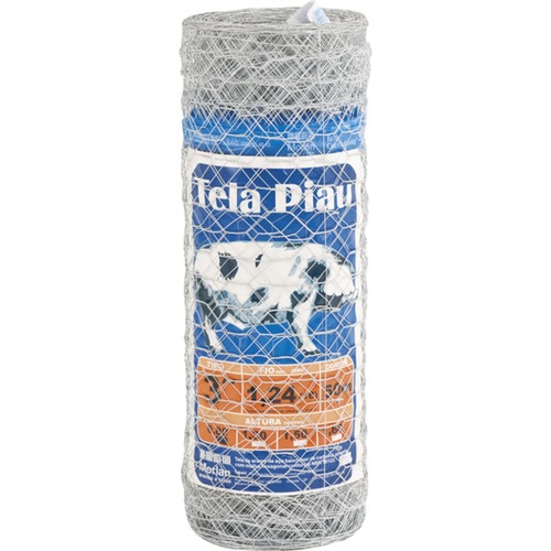 Tela metálica para suínos fio 18 BWG x 0,8 m rolo com 50 metros Tela metálica para suínos fio 18 BWG x 0,8 m rolo com 50 metros