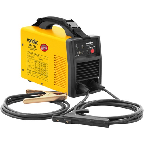 Inversor de solda 200 amperes para eletrodo revestido e tig - RIV225 Inversor de solda 200 amperes para eletrodo revestido e tig - RIV225