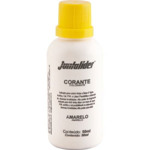 Corante líquido para tinta 50 ml amarelo Corante líquido para tinta 50 ml amarelo