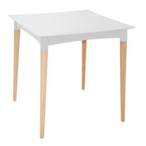 Mesa quarada 70 x 70 cm branca - DIANA Mesa quarada 70 x 70 cm branca - DIANA
