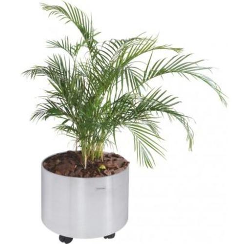 Cachepô aço inox acabamento scotch brite 75 kg Cachepô aço inox acabamento scotch brite 75 kg