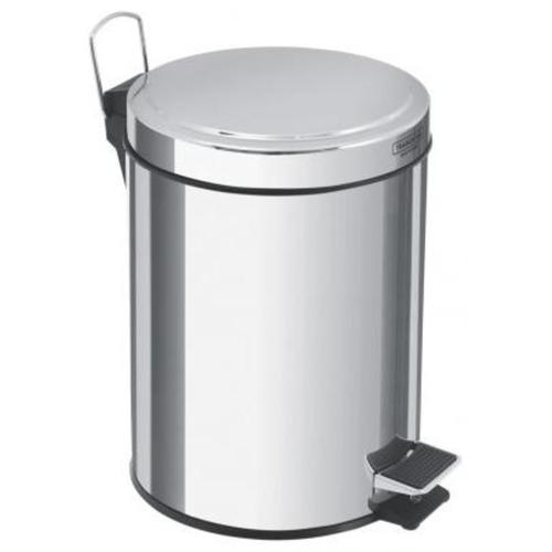 Lixeira em aço inox com pedal 3 litros Lixeira em aço inox com pedal 3 litros