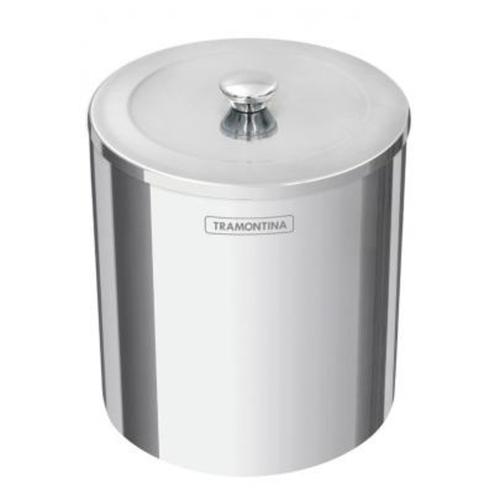 Lixeira em aço inox com tampa 5 litros Lixeira em aço inox com tampa 5 litros