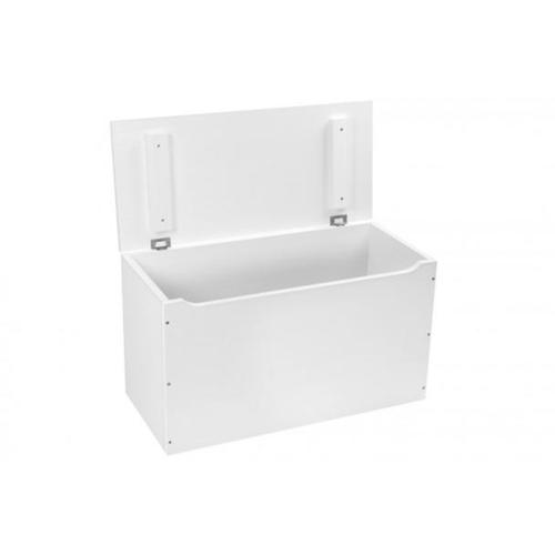 Baú de madeira branco 743 x 420 x 335 mm Baú de madeira branco 743 x 420 x 335 mm