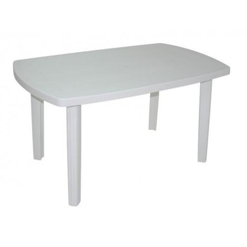 Mesa retangular branca - CAMBORIÚ Mesa retangular branca - CAMBORIÚ