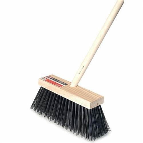 Vassoura tipo gari cepa de plástico 28 cm Vassoura tipo gari cepa de plástico 28 cm