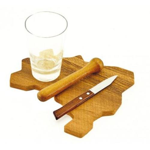 Kit para caipirinha com 4 peças Kit para caipirinha com 4 peças