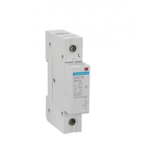 Dispositivo de proteção contra surtos DPS 1P - TR - 25KA / 275V Dispositivo de proteção contra surtos DPS 1P - TR - 25KA / 275V