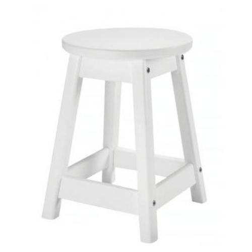 Banqueta média 46,5 cm branca Banqueta média 46,5 cm branca