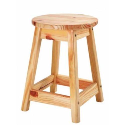 Banqueta média 46,5 cm verniz Banqueta média 46,5 cm verniz