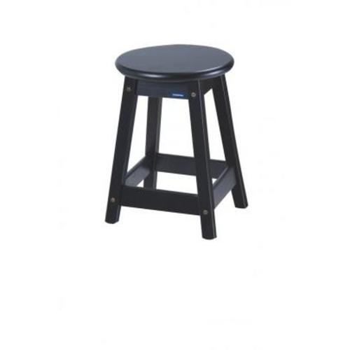 Banqueta média 46,5 cm preta Banqueta média 46,5 cm preta