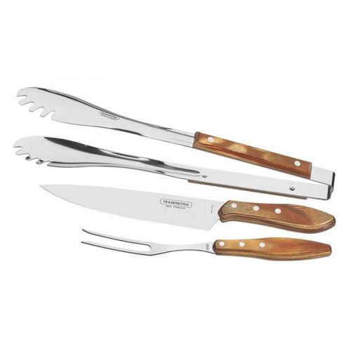 Jogo para churrasco com 3 peças Jogo para churrasco com 3 peças