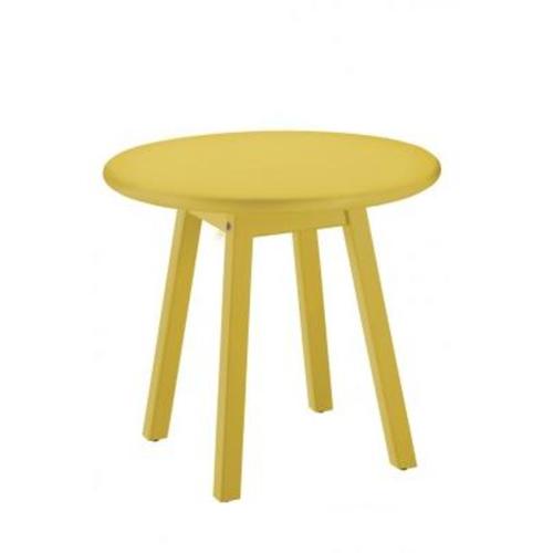 Mesa lateral baixa amarela Mesa lateral baixa amarela
