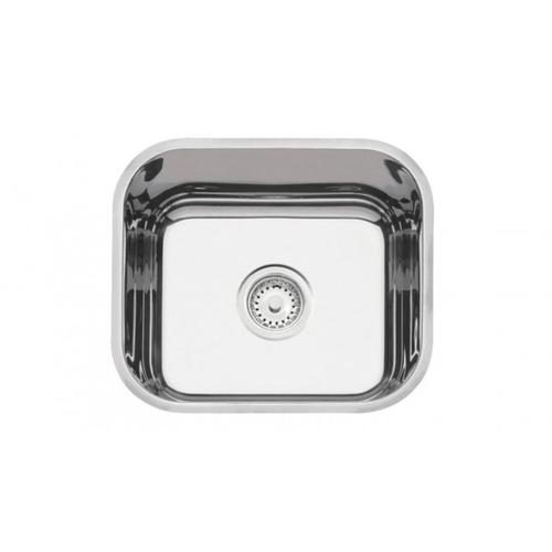 Cuba para cozinha em aço inox polido 40 x 34 cm com válvula - Standard Cuba para cozinha em aço inox polido 40 x 34 cm com válvula - Standard