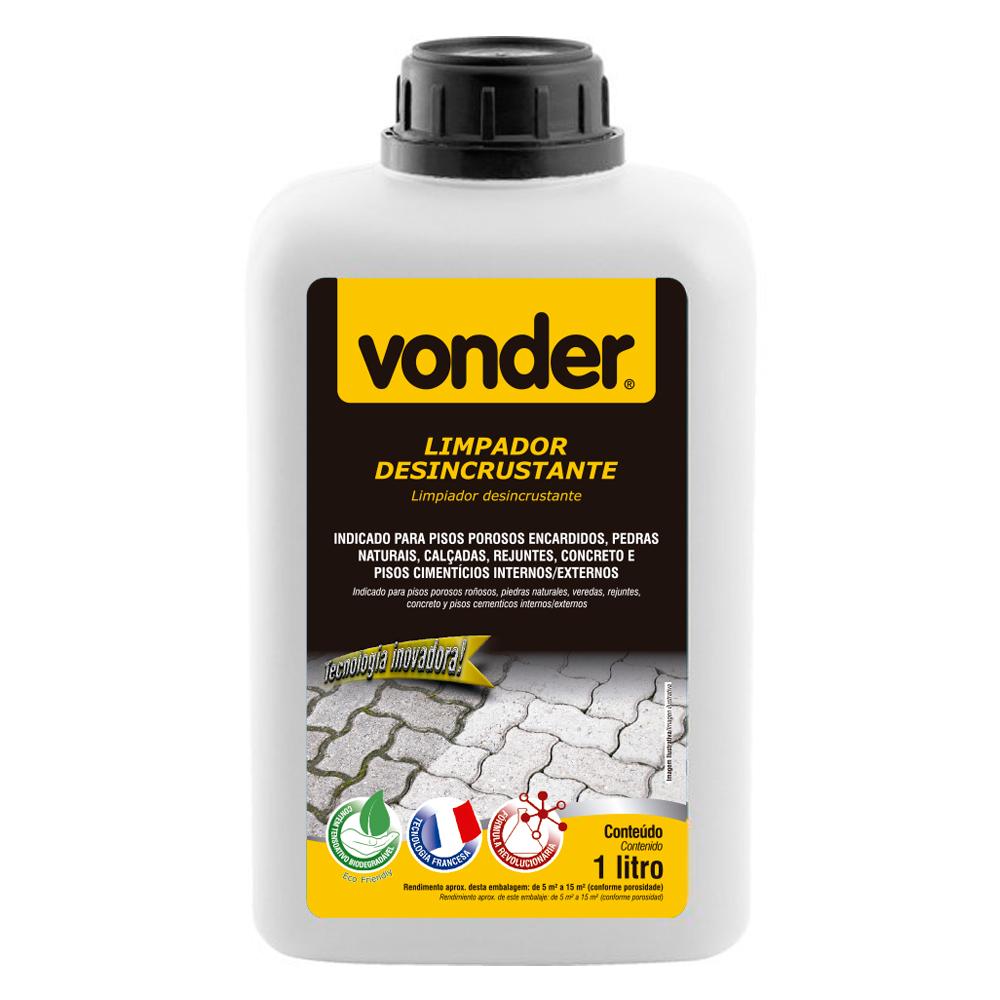 Limpador Desincrustante 1 Litro 7893946500870 Vonder Dutra Limpador Desincrustante 1 Litro 7893946500870 Vonder Dutra