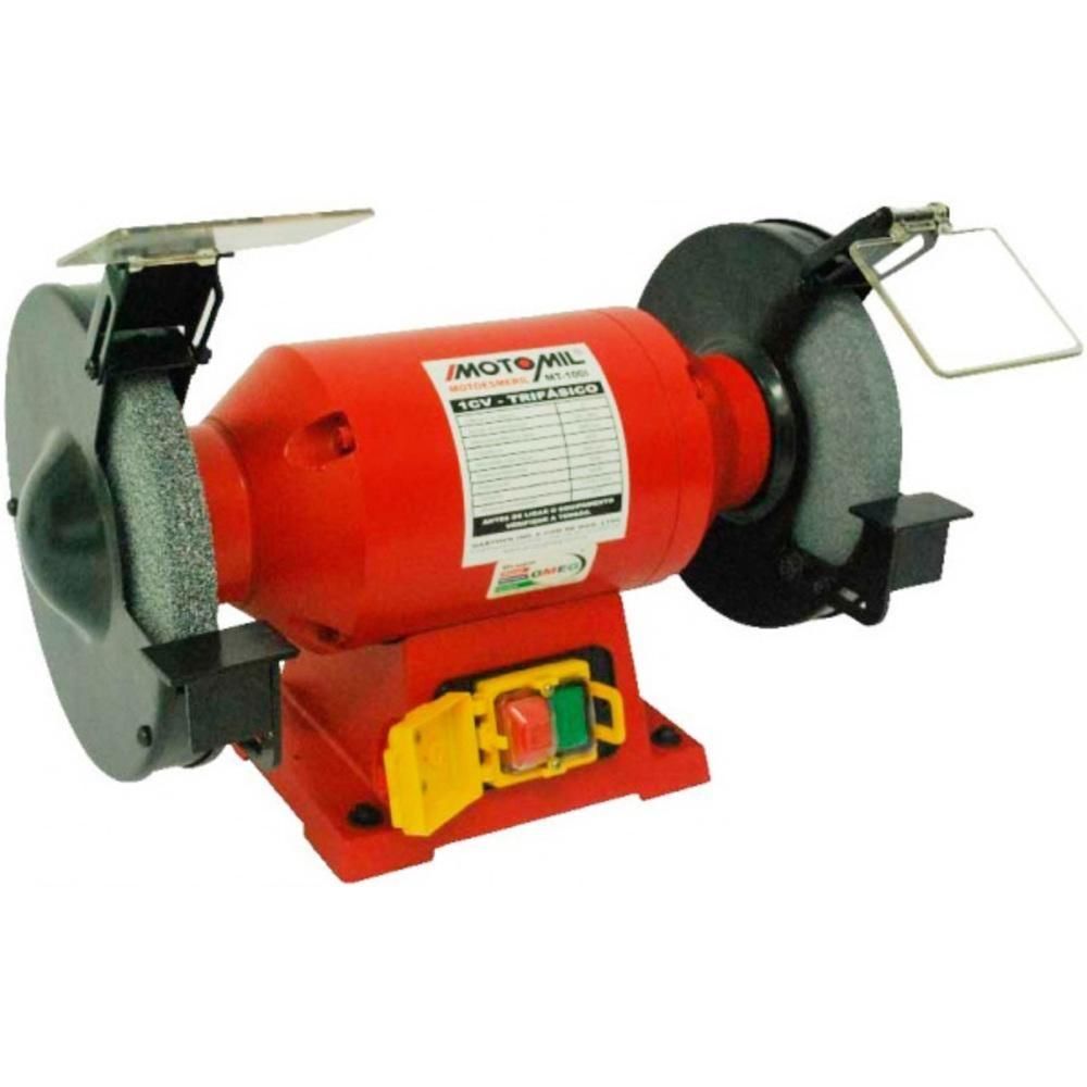 Moto Esmeril Ferrari ME6 - Robusto E Seguro Para Sua Oficina (6 Pol, 1/2 HP)