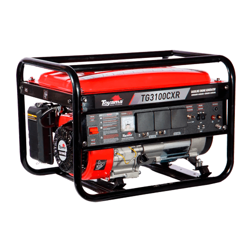 Gerador de energia 3,1 kva a gasolina partida manual bivolt 201-025