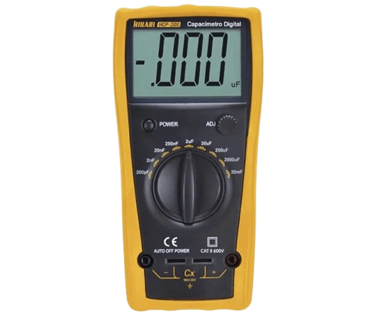 Capac�metro digital CAT II 600V - HPC-200