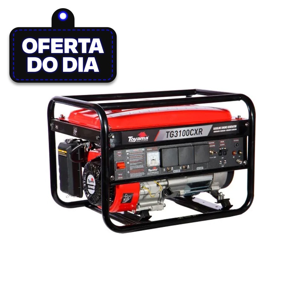 Gerador de energia 3,1 kva a gasolina
bivolt