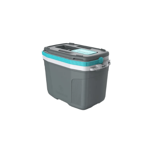 Caixa t�rmica 32L cinza plus e verde litoral