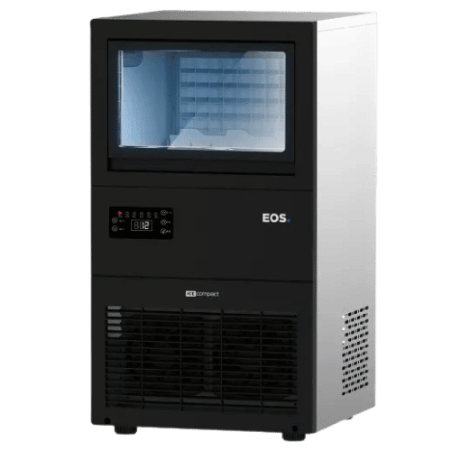 M�quina de gelo 45 Kg com sensor de cesta cheia preta - EMG45