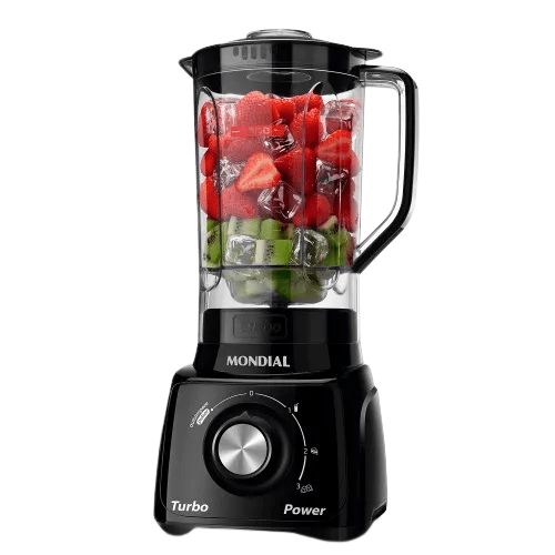 Liquidificador 3 velocidades Turbo Power