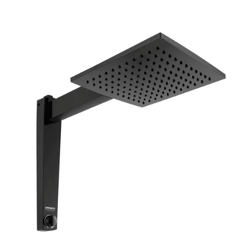 Chuveiro eletr�nico 7500 watts 220V preto Acqua Century