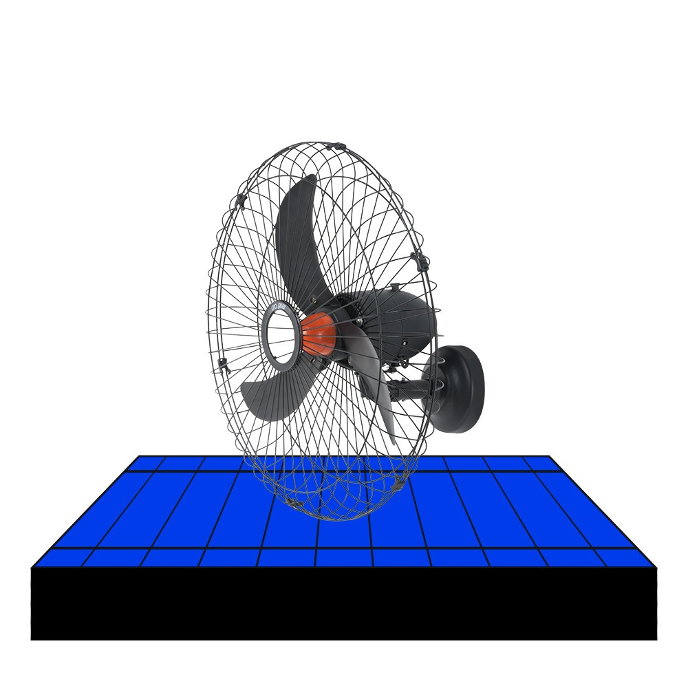 Ventilador de parede 70 cm oscilante bivolt - V70P