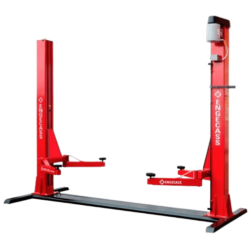 Elevador automotivo 2,6 Toneladas vermelho trif�sico - EC-2600