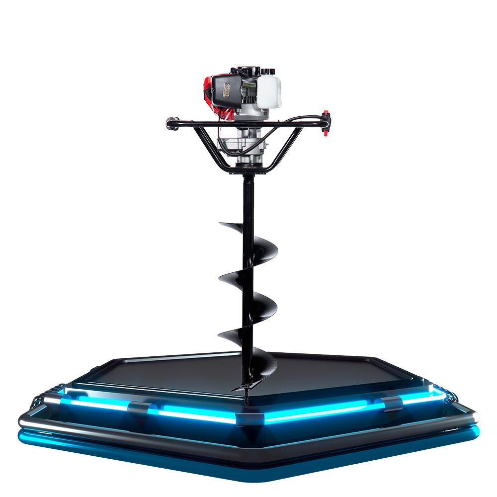 Perfurador de solo a gasolina 51,7cc c/ broca 76x20cm