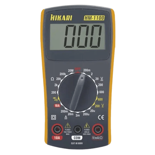 Mult�metro digital port�til 600V CAT III - HM-1100

