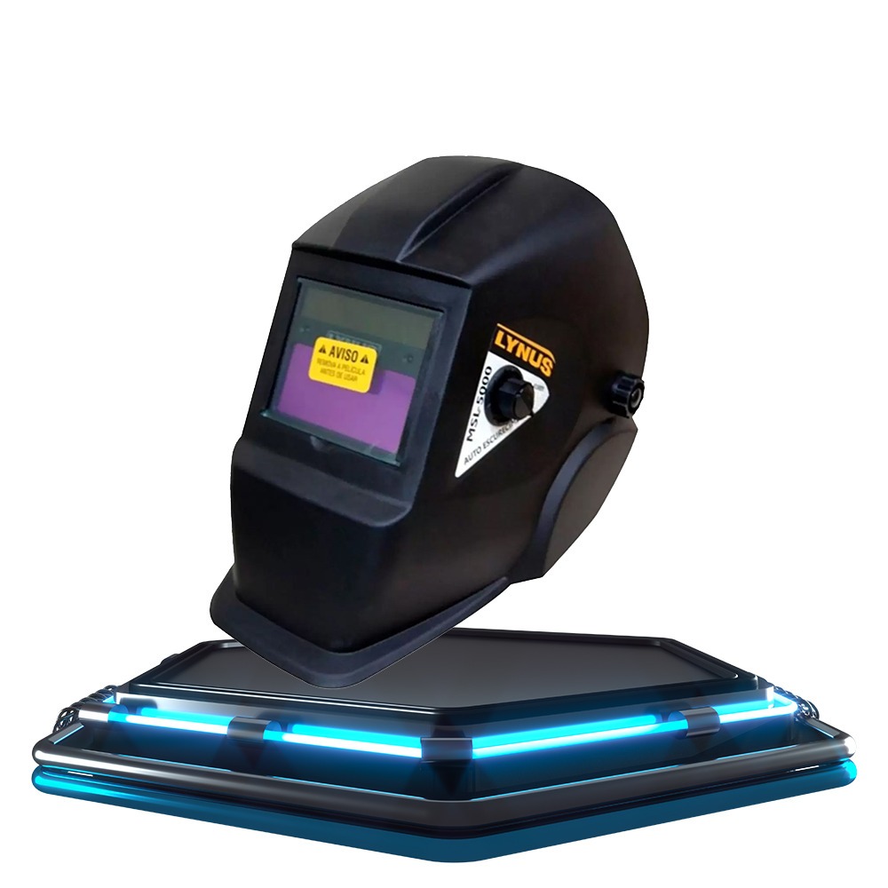 Mscara de solda com escurecimento automtico