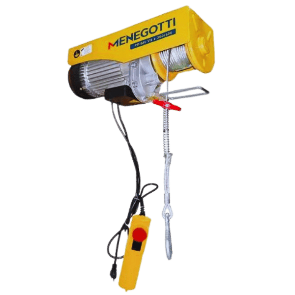 Guincho talha elétrica 300 / 600 kg elevação até 12 metros Prime V2