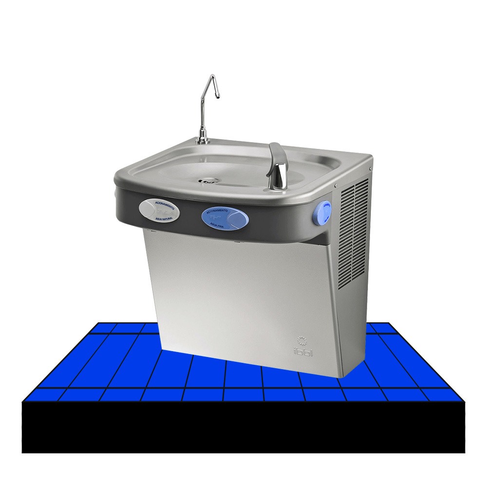 Bebedouro purificador de gua 2 torneiras 