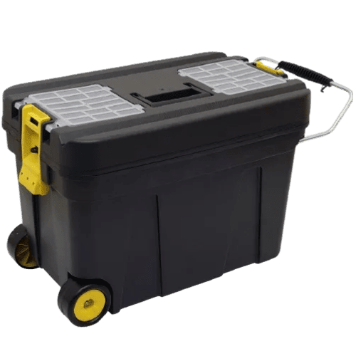 Caixa de ferramentas baú com rodas capacidade 15Kg - CR01