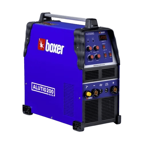Inversora de solda para alum�nio AC/DC 200A com pedal e tocha