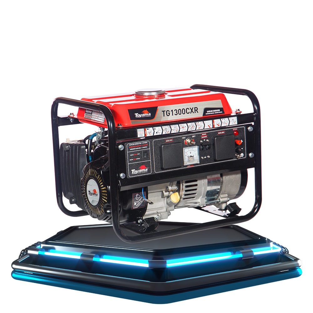 Gerador de energia 1,25 Kva a gasolina bivol