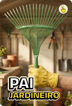 Dia dos Pais 2026 - Pai Jardineiro