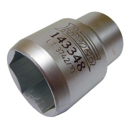Soquete sextavado 36 mm encaixe 3/4