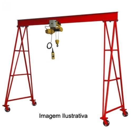 Guindaste pórtico tubular móvel capacidade para 1 tonelada - RLL-1000 Guindaste pórtico tubular móvel capacidade para 1 tonelada - RLL-1000