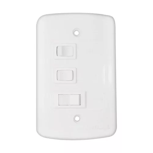 Ventilador de teto 3 pás branco - Fênix  110V