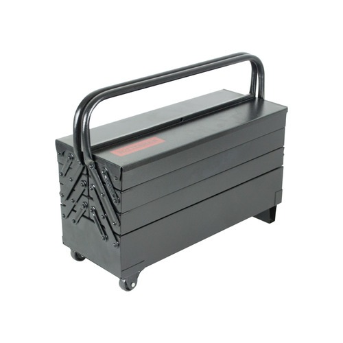 Caixa para ferramentas sanfonada 7 gavetas com cabo dobravel e rodas - RLL-11