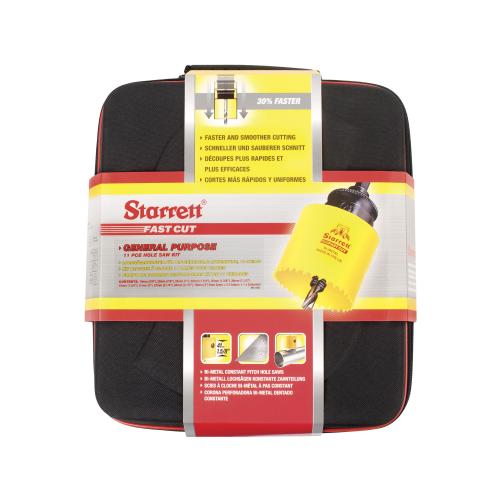 Jogo de serra copo 19 a 76 mm com 15 peas - FAST CUT