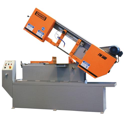 Serra de fita horizontal com capacidade de corte at 250 mm - FM500