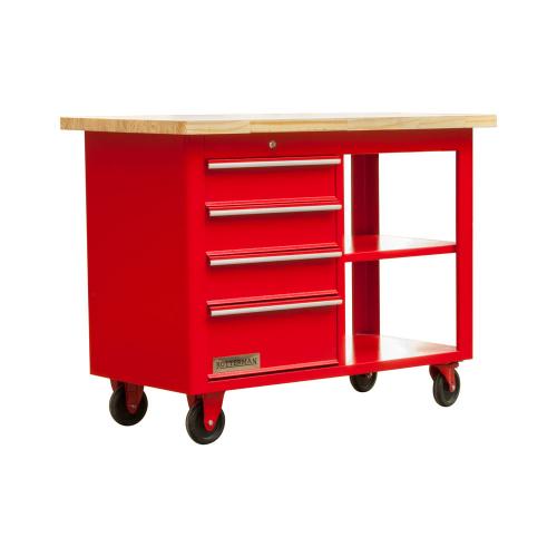 Bancada móvel com 4 gavetas e 1 prateleira - RLL-274 Bancada móvel com 4 gavetas e 1 prateleira - RLL-274