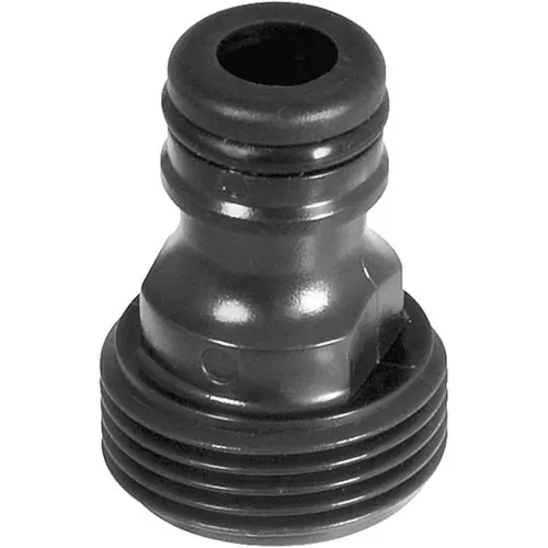 Conector plástico macho para engate rápido 1/2