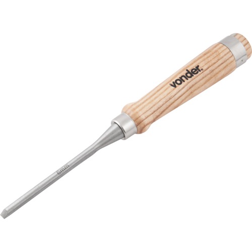 Formo goivado 6 mm com cabo de madeira