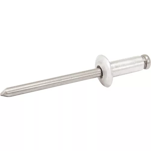 Rebite de repuxo em alumínio 3,2 x 10 mm com 100 peças
